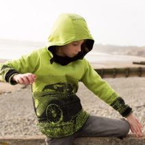 Kid's reversible hoody