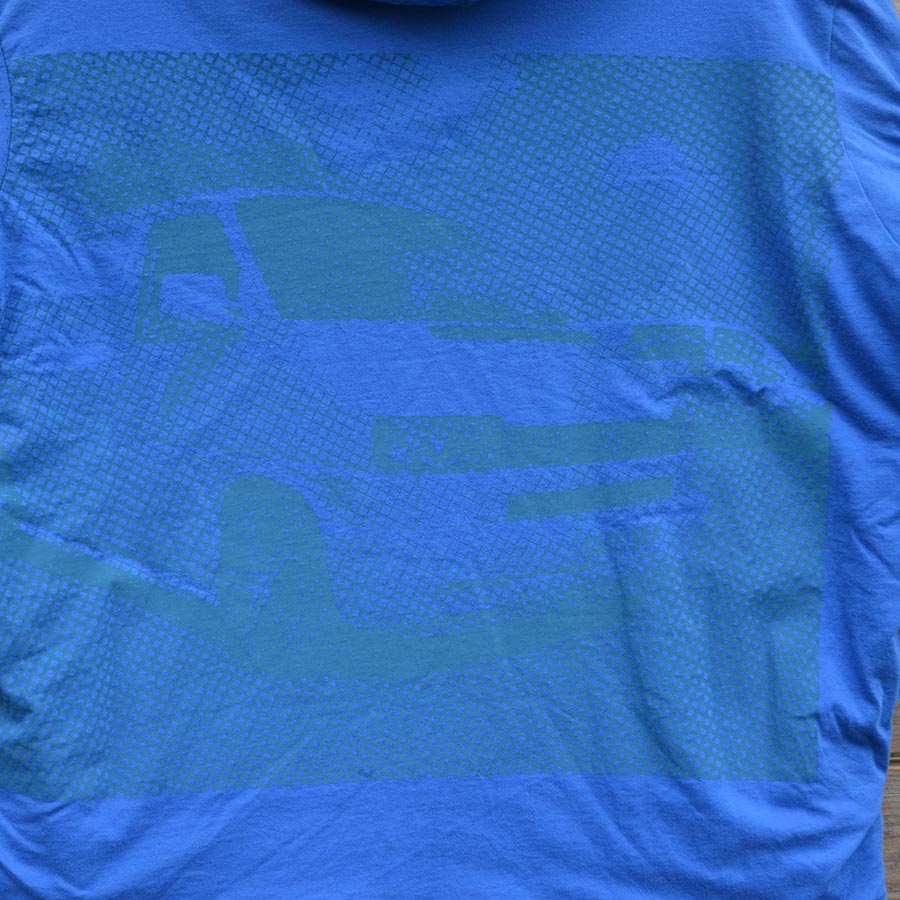 close-up jersey print petrol royalty T4