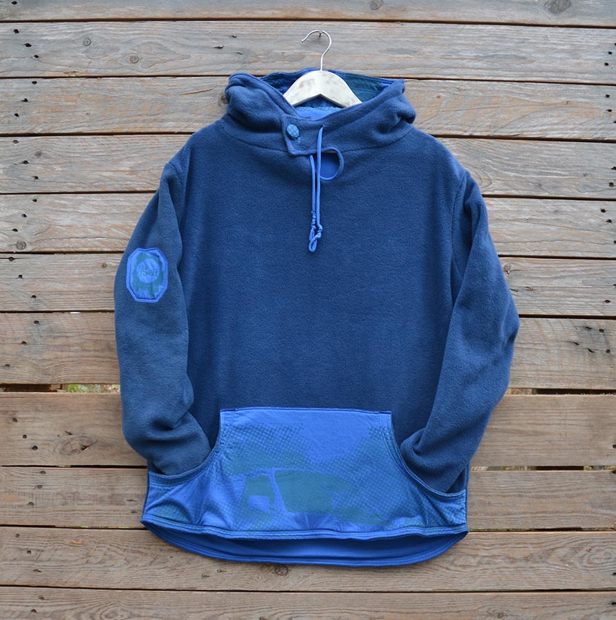 front fleece petrol royalty T4