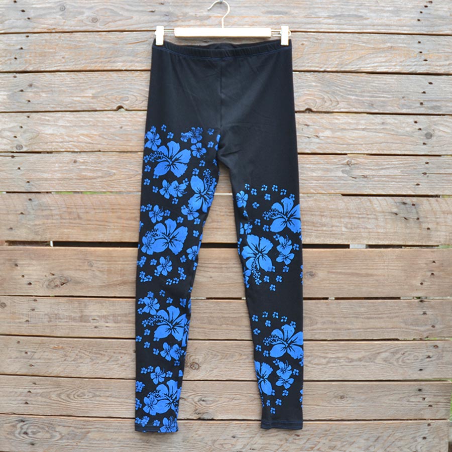 Leggings Black/blue leggings