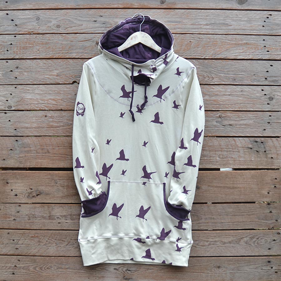 Front Jersey hoody dress size 12