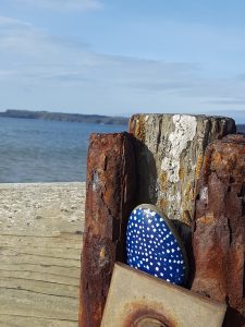 Hidden pebble 'Easter eggs'