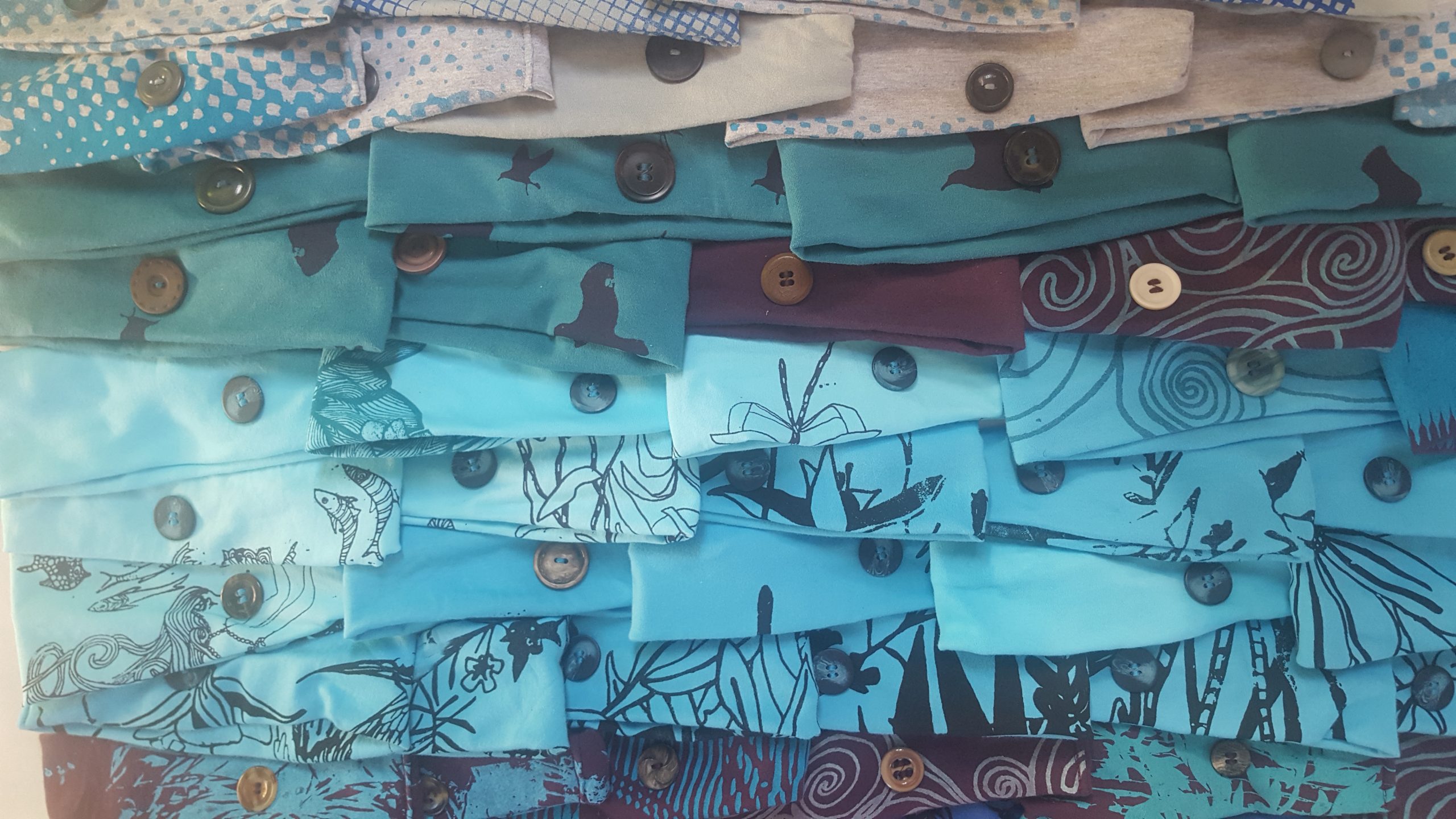 Blues, greys Blues, greys