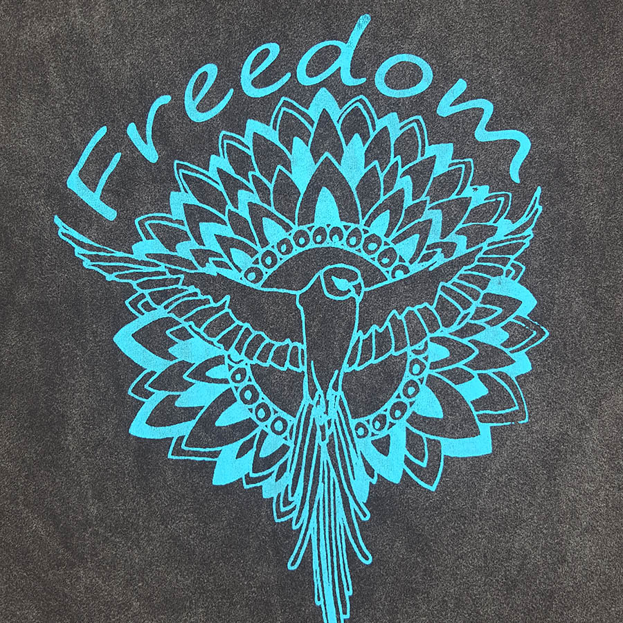 Women's organic vest in black - Freedom Women's organic vest in black - Freedom